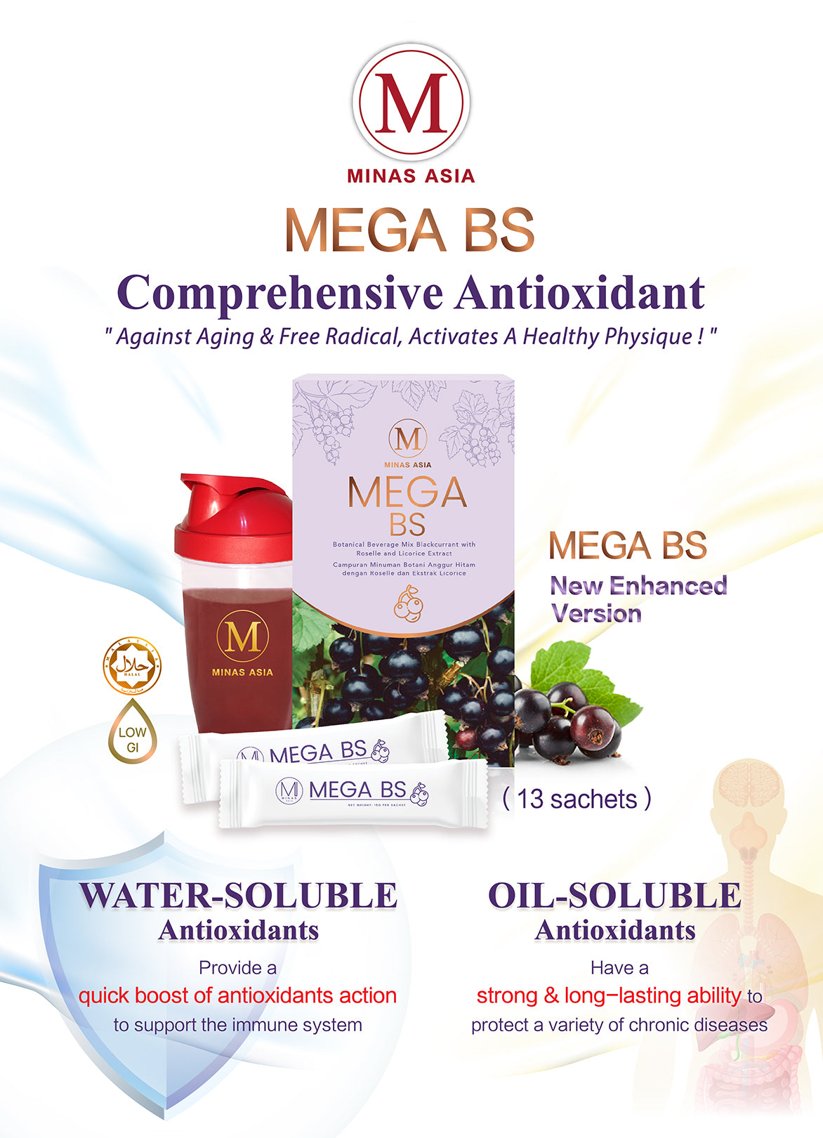 MEGA BS: Dual Antioxidant with different functions